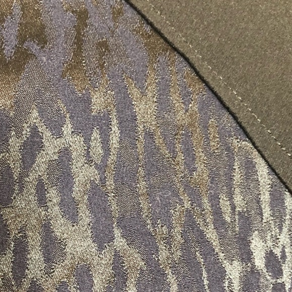 Elie Tahari Animal Print Jacquard Navy & Black Set - Picture 3 of 8